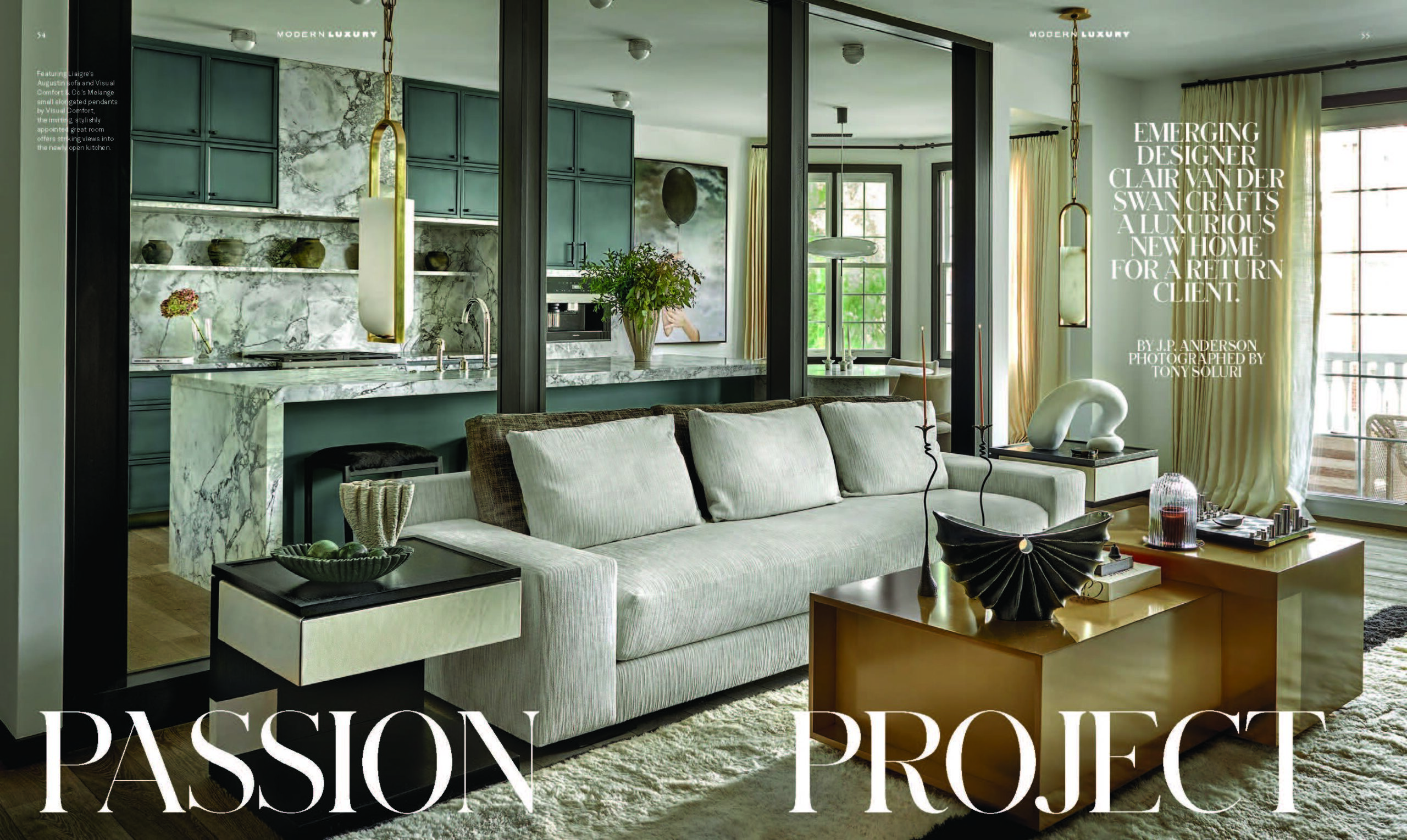 Custom luxury home built in Florida by Reside Custom Homes